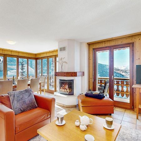 Balcons Du Soleil Y2 211 - Quiet Apartment 6 Pers Veysonnaz Zewnętrze zdjęcie