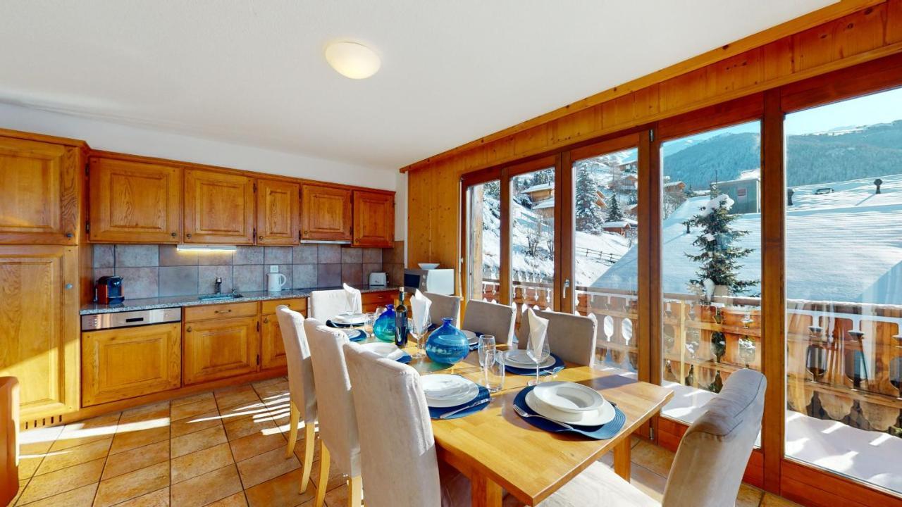 Balcons Du Soleil Y2 211 - Quiet Apartment 6 Pers Veysonnaz Zewnętrze zdjęcie